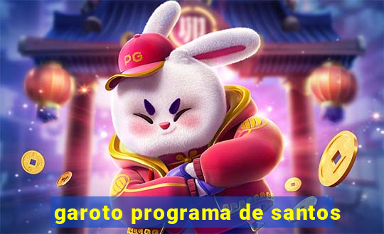 garoto programa de santos